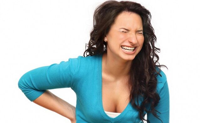 Nugaros skausmas su krūtinės ląstos osteochondroze