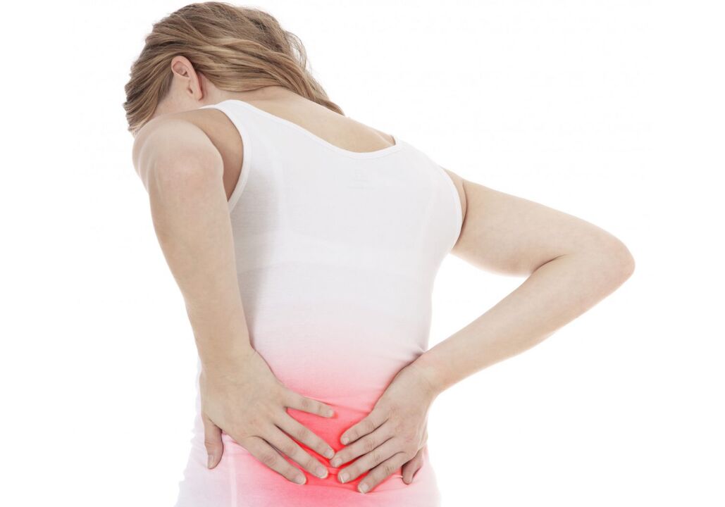 Osteochondrozė gali paveikti juosmeninę stuburo dalį